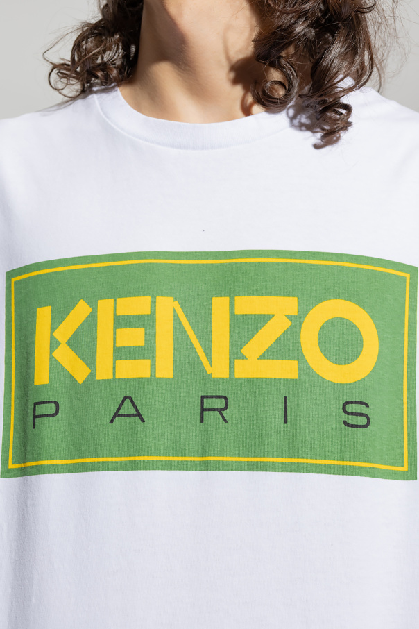 Lime green kenzo shirt hotsell